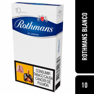 Cigarrillo Rothmans Azul X10 Unidades
